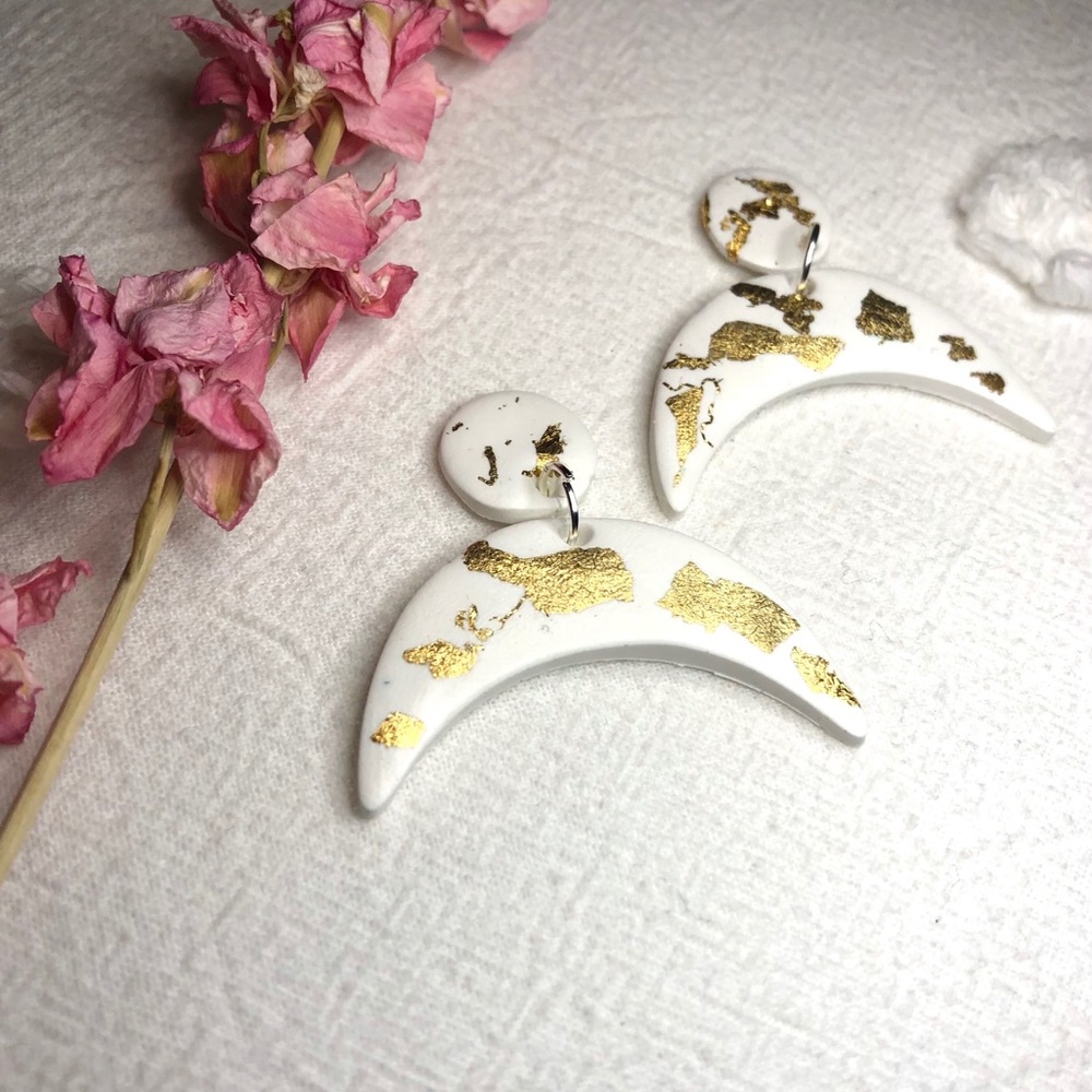 Clay earrings